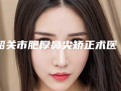 韶关市肥厚鼻尖矫正术医院排名top10强口碑评比-韶关觅妍美容汇总口碑亲测分享