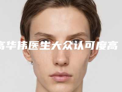 高华伟医生大众认可度高-重庆市第七人民烧伤整形中心
